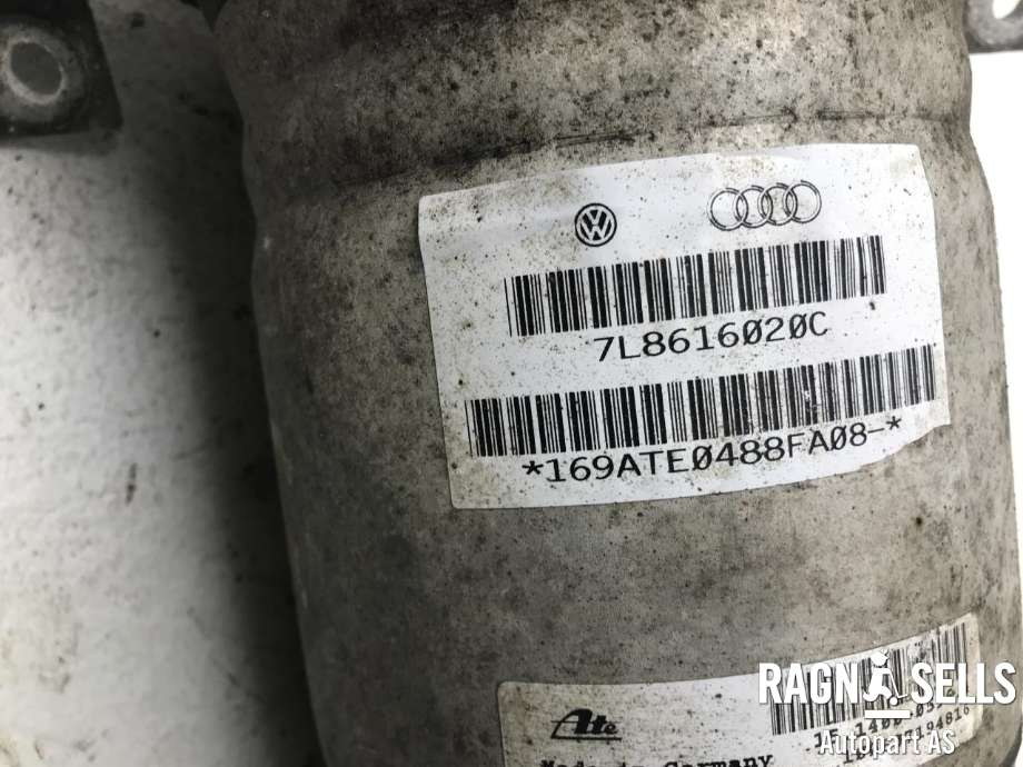 Fjær bak nivå luftpute/belg til Audi Q7 2010-2015 (Type I, Fase 2)  (AUDI|7L8 616 020 C|)