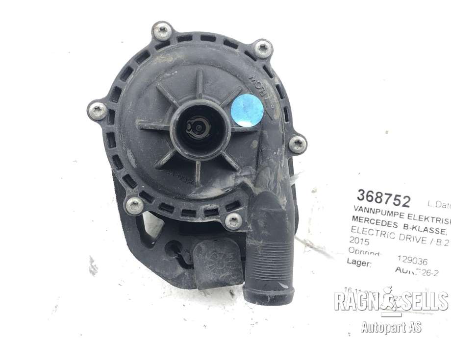 Vannpumpe elektrisk til Mercedes B-Klasse, electric drive 2014-2018 (W242) (W242) (A 242 500 00 86|)