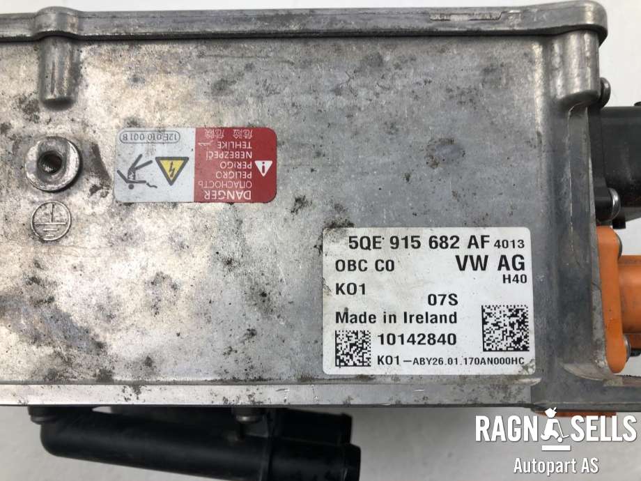 Batterilader (OBC - On Board Charger) til VW Golf VII 2012-2017 (Fase 1) (VW|5QE 915 682 BG|)