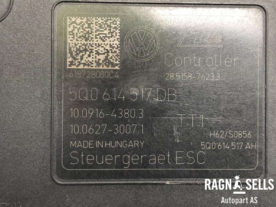 ABS sentral til VW Golf VII 2017-2020 (Fase 2) (5Q0614507DB|)