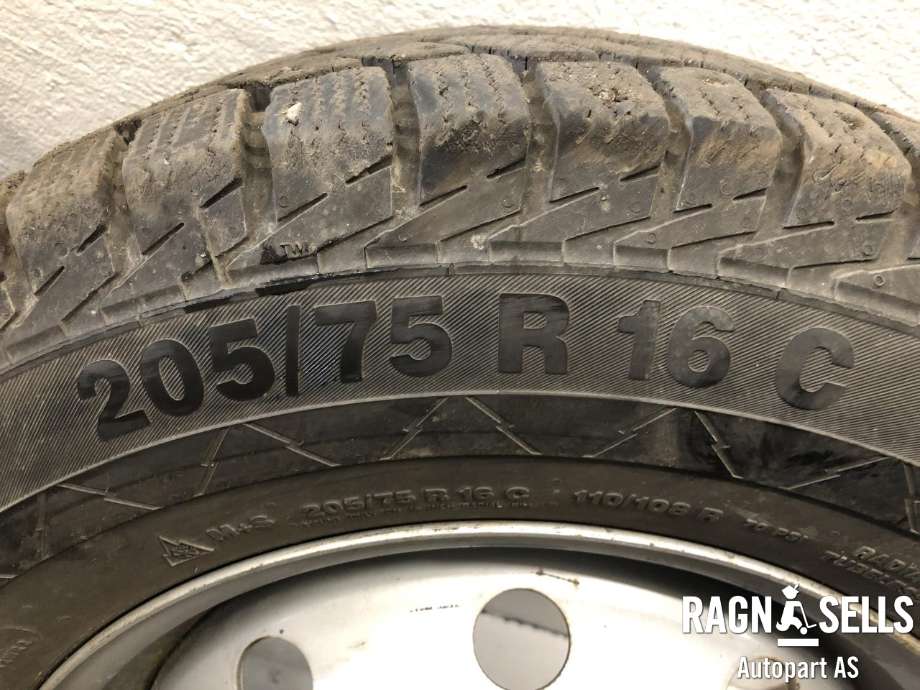 Hjulsett stål vinter til Peugeot Boxer 1995-2002 (Type I)