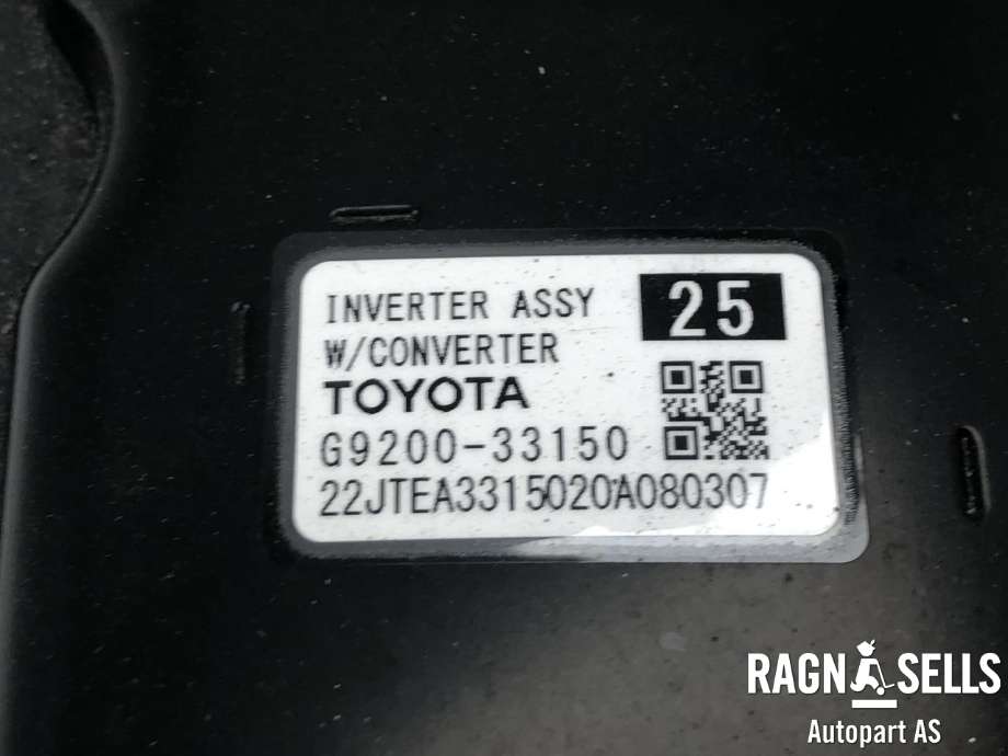 Inverter hybrid til Toyota Camry 2019-->> (G920033150|)