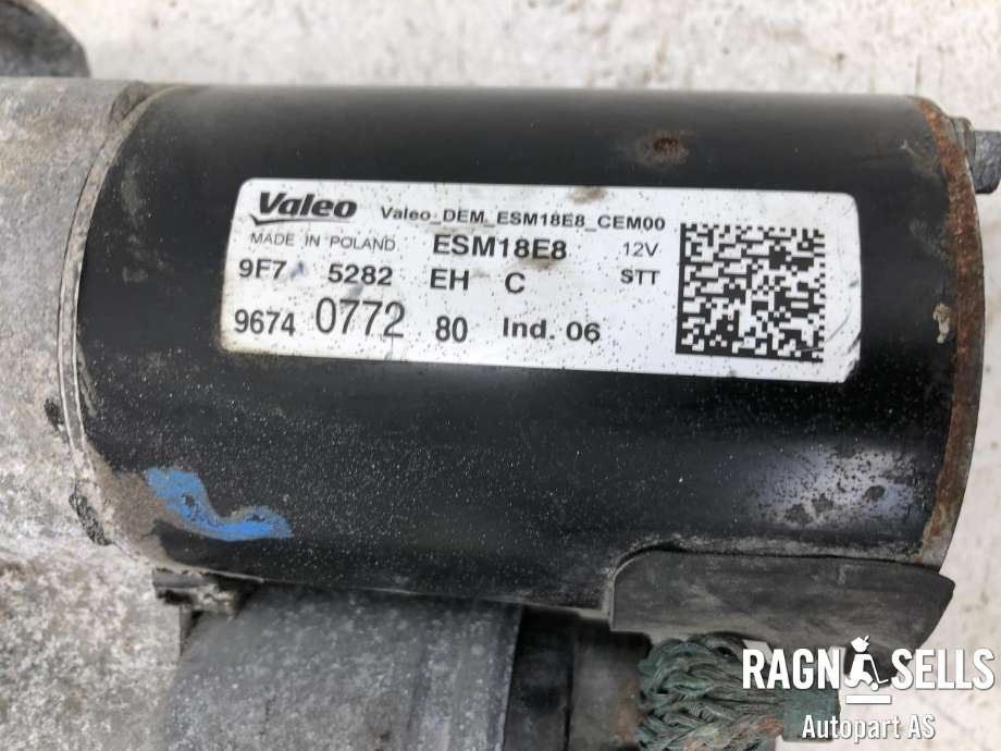 Starter til Citroën C3 2016-->> (Type III)  (96 740 772 80|)