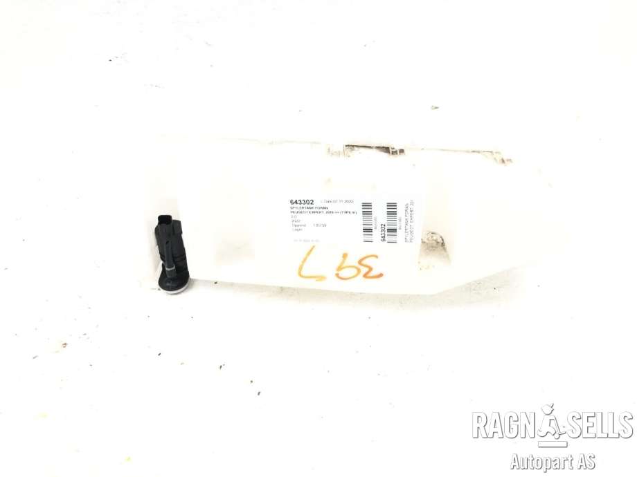 Spylertank foran til Peugeot Expert 2016-->> (Type III)  (98 098 032 80|)