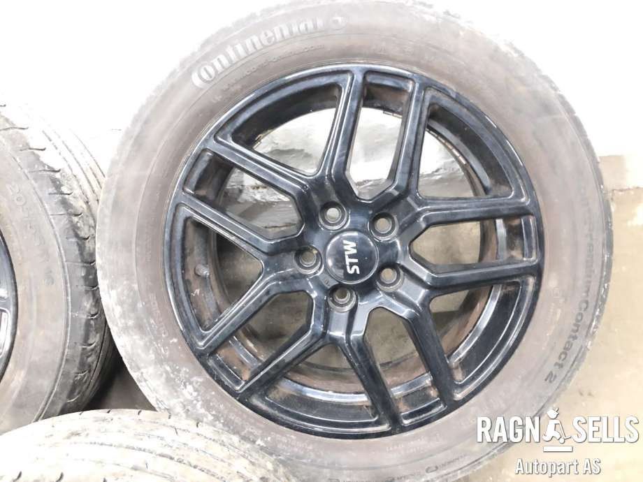 Felgsett aluminium til Ford Focus 2014-2018 (Type III, Fase 2)