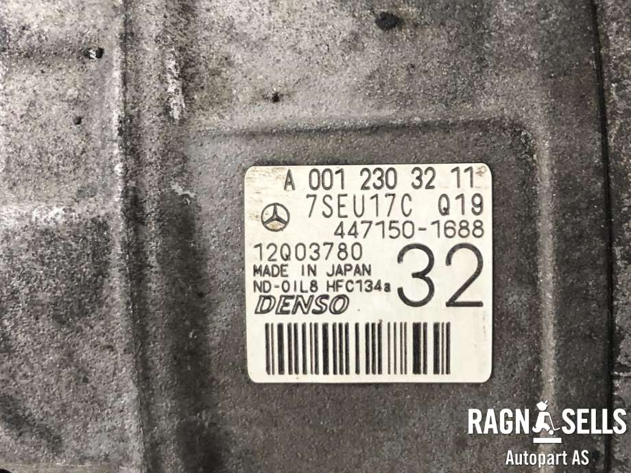 Aircondition kompressor til Mercedes Sprinter 2013-2018 (Fase 2) (906) (906) (A001233211|)