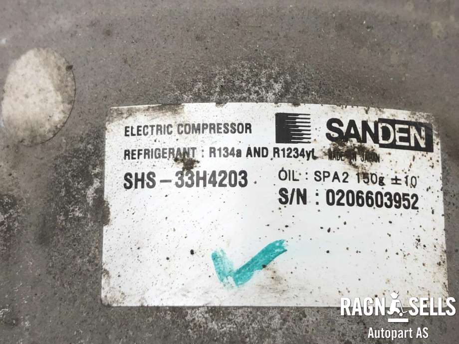Aircondition kompressor elbil til Maxus e-Deliver 9 2020-->>  (0206603952|)