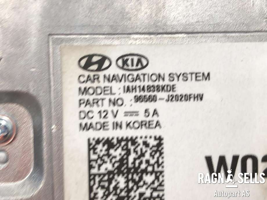 Bilstereo navigasjon skjerm til Kia e-Soul 2019-->> (Type III) (96560J2020FHV|)