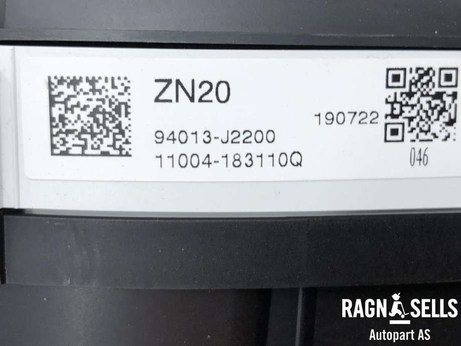 Instrumentpanel til Kia e-Soul 2019-->> (Type III) (94013J 2200|)