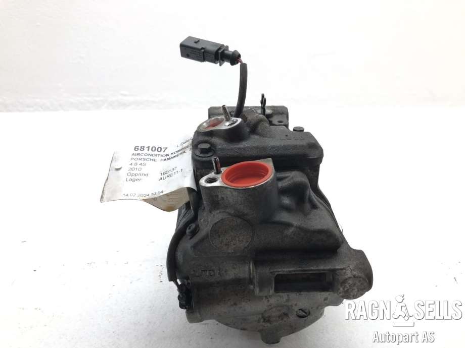 Aircondition kompressor til Porsche Panamera 2009-2017 (Type I) (970) (970) (948 126 011 03|)
