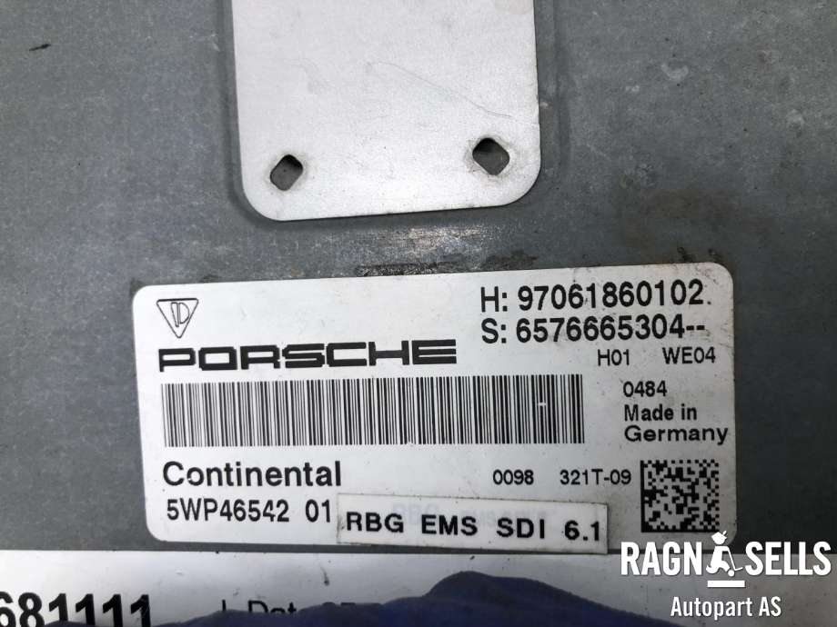 Styreenhet motor til Porsche Panamera 2009-2017 (Type I) (970) (970) (970 618 601 03|)