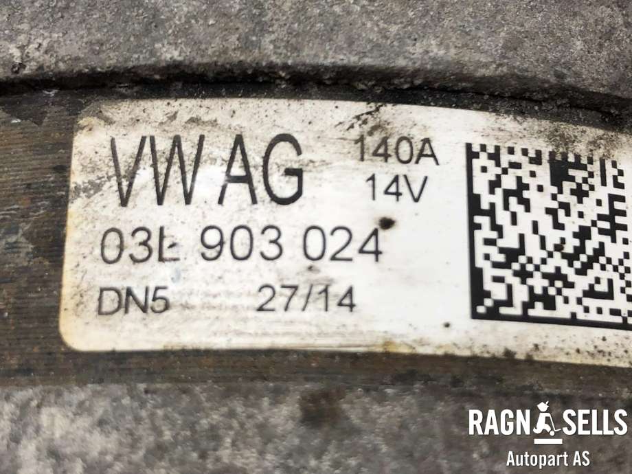 Dynamo diesel til VW Tiguan 2011-2016 (Type I, Fase 2)  (03L 903 024|)