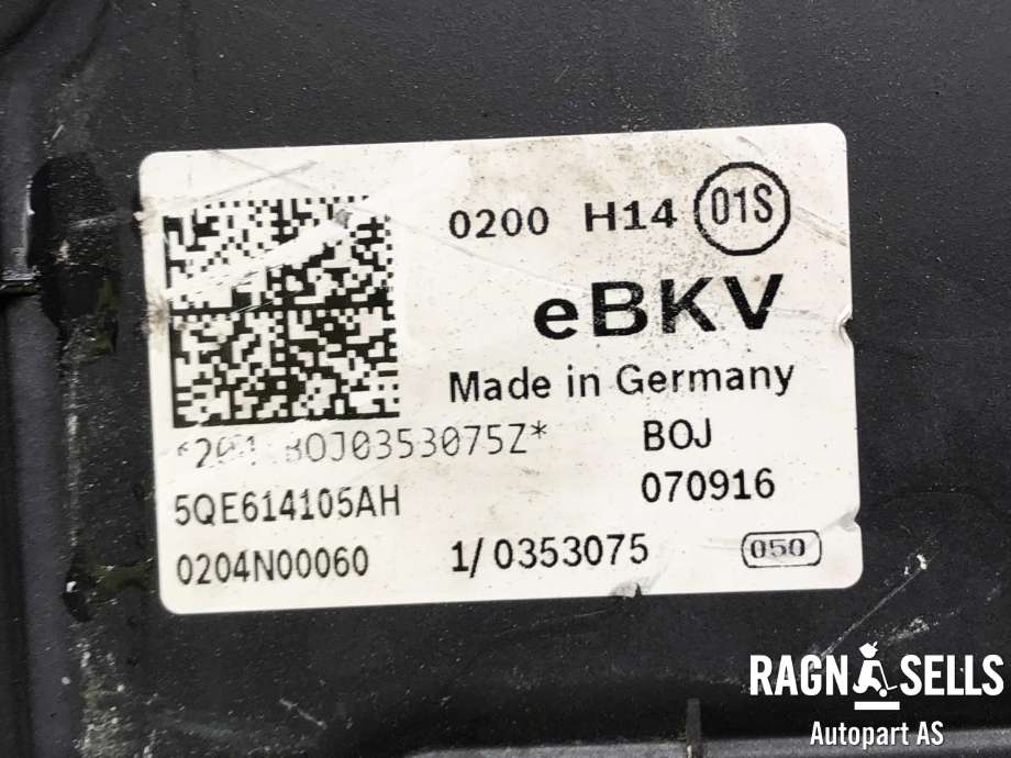 Bremsekraft-forsterker til VW Passat 2015-2019 (Fase 1) (B8) (B8) (5QE 614 105 AT|)