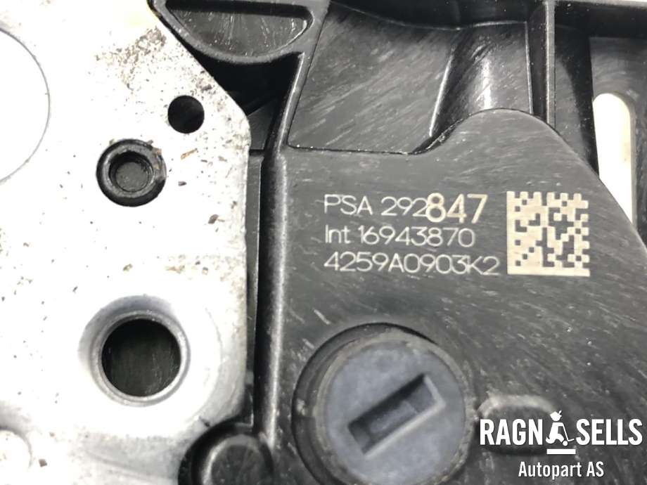 Låsekasse høyre foran til Peugeot e-208 2019-->> (98 292 847 80|)