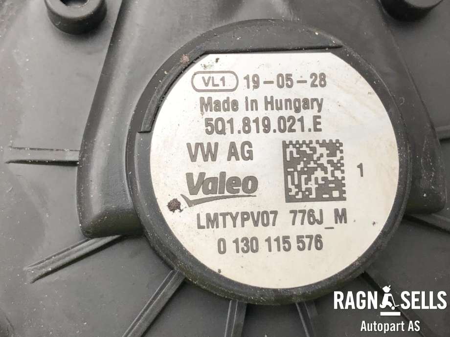 Varmeapparat motor til VW e-Golf 2017-2020 (Fase 2) (5Q1 819 021 H|5Q1 819 021 E|)