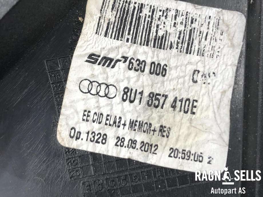 Speil høyre til Audi Q3 2011-2014 (Type I, Fase 1)  (8U1 857 410 G|)