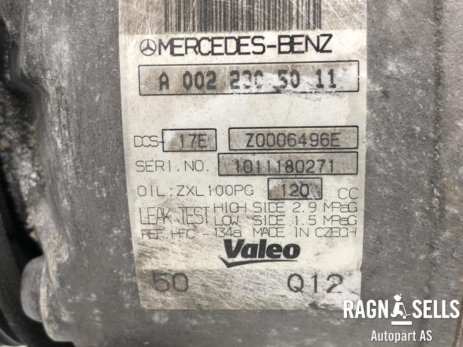 Aircondition kompressor til Mercedes GLK 2008-2015 (X204) (X204) (A 000 830 25 00|A 002 230 31 11|)