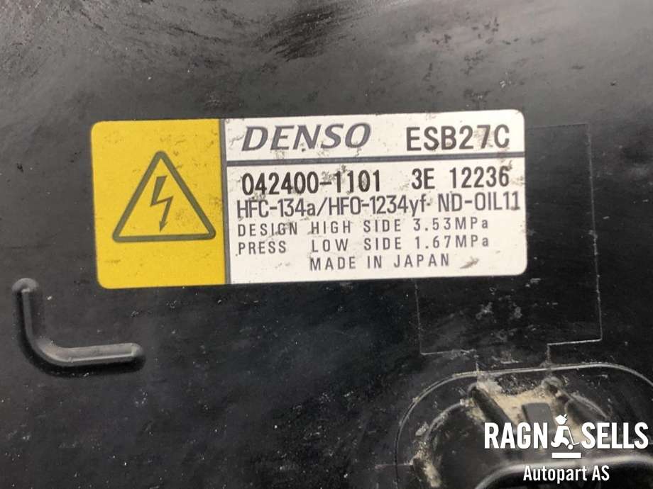Aircondition kompressor hybrid til Toyota RAV4 2019-->> (Type V) (8837033050|)