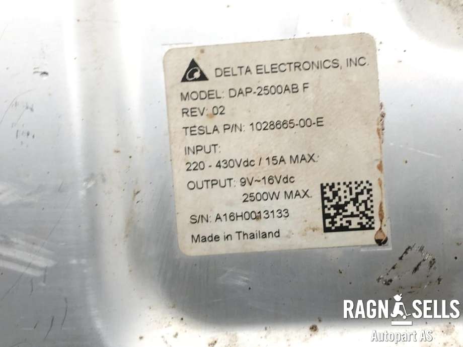 DCDC converter elbil til Tesla Model S 2016-2021 (Fase 2) (1028665-00-E|)