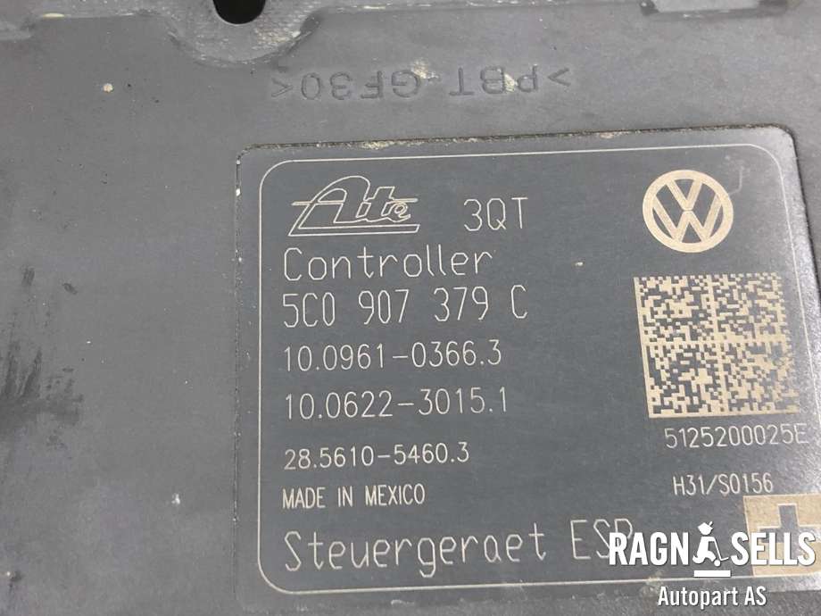 ABS sentral til VW Beetle 2011-2018 (Type II) (5C0 614 517 B|)