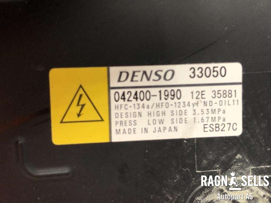 Aircondition kompressor hybrid til Toyota RAV4 2019-->> (Type V)  (8837033051|)