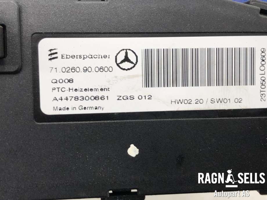 Varmeapparat ekstravarmer til Mercedes Vito 2014-->> (W447) (W447) (A 447 830 08 61|)