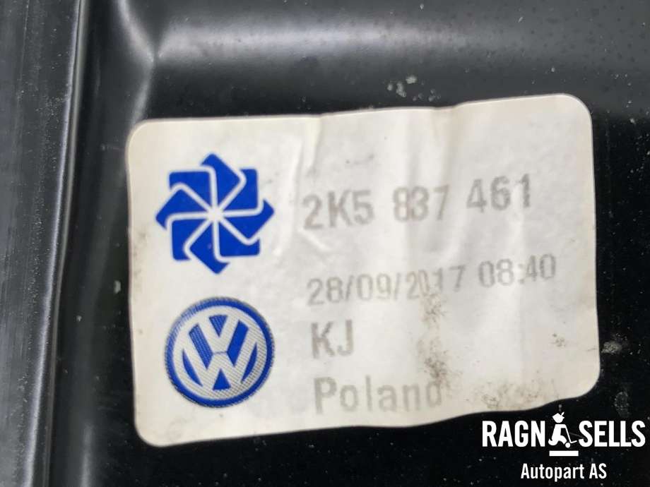 Ruteheis venstre foran til VW Caddy 2015-2020 (Type III, Fase 3)  (2K5 837 461|)