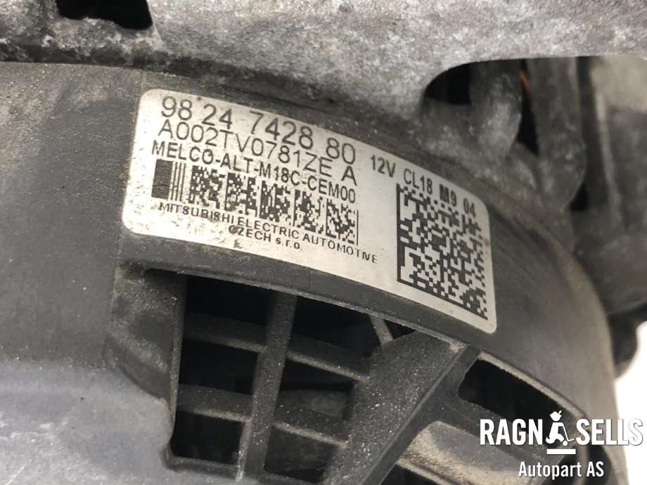 Dynamo diesel til Citroën C4, Spacetourer 2019-->>  (98 247 428 80|)