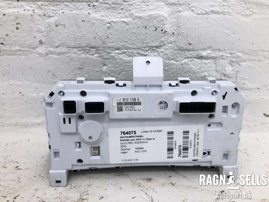 Instrumentpanel til Nissan Leaf 2018-->> (Type II) (248105SH1A|)