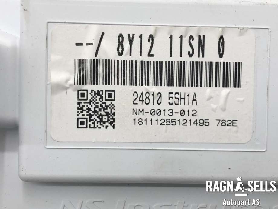 Instrumentpanel til Nissan Leaf 2018-->> (Type II) (248105SH1A|)