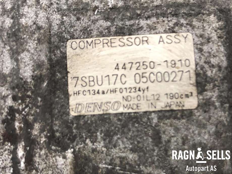 Aircondition kompressor til Mercedes Sprinter 2018-->> (907/910) (907/910) (A 000 830 51 02|)