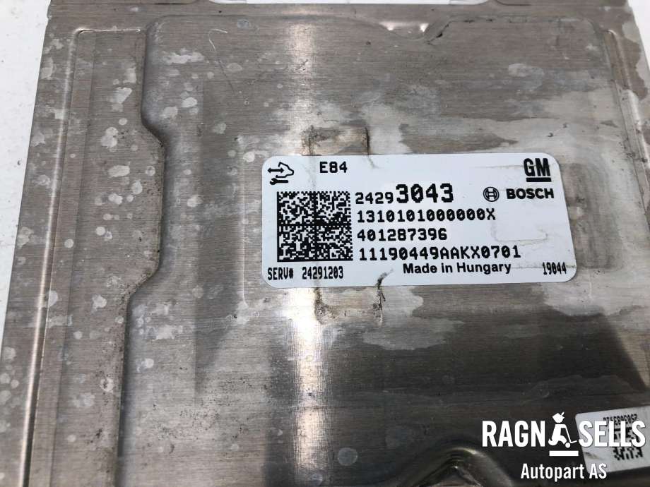 Styreenhet motor til Opel Ampera-e 2017-->> (Type II)  (24291203|)