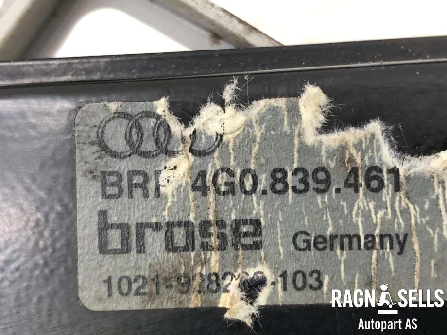 Ruteheis venstre bak til Audi A6 2011-2014 (Type IV, Fase 1) (C7) (C7) (4G0 839 461|)