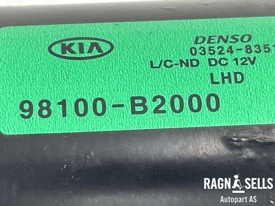 Viskermotor frontrute til Kia e-Soul 2019-->> (Type III)  (98110B2000|)