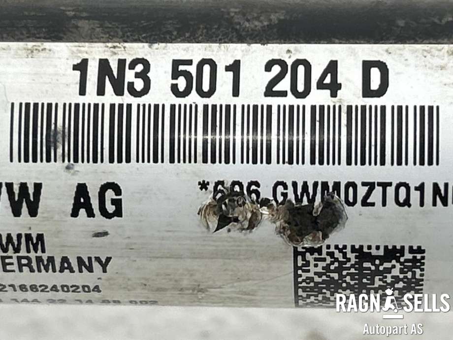 Drivaksel høyre bak, elbil til VW ID.BUZZ 2022-->> (1N3 501 204 D|)
