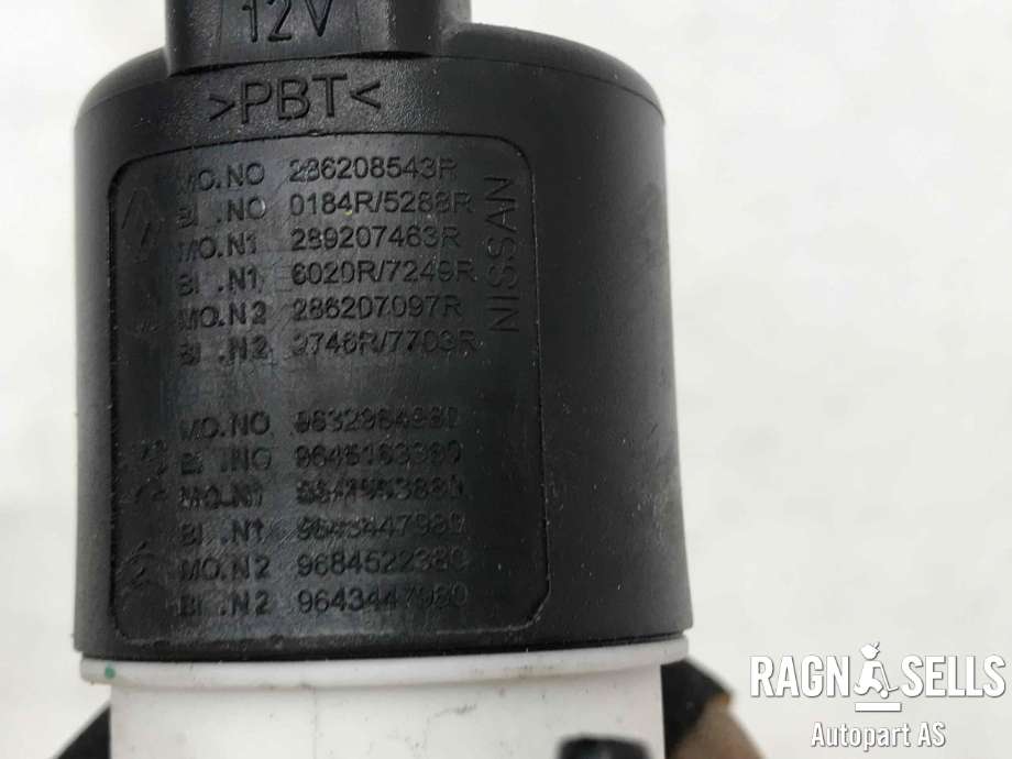 Spylerpumpe foran til Citroën Berlingo 2019-->> (Type III)  (98 206 691 80|)