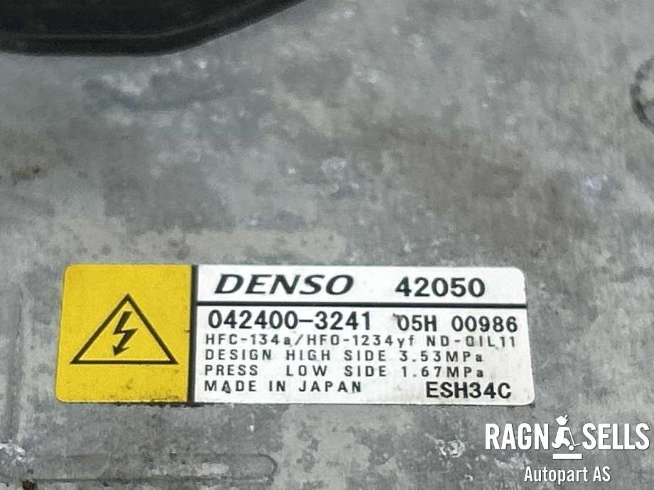 Aircondition kompressor elbil til Toyota bZ4X 2022-->> (8837042051|)