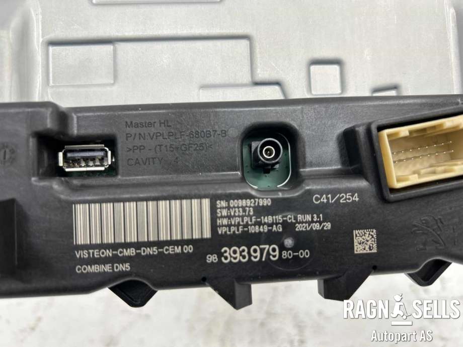 Instrumentpanel til Citroën ë-C4 2020-->>  (98 440 099 80|)