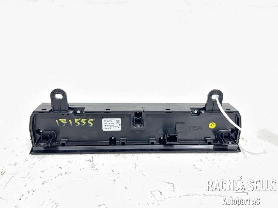 Varmeapparat betjening til Citroën ë-C4 2020-->>  (98 443 755 80|)