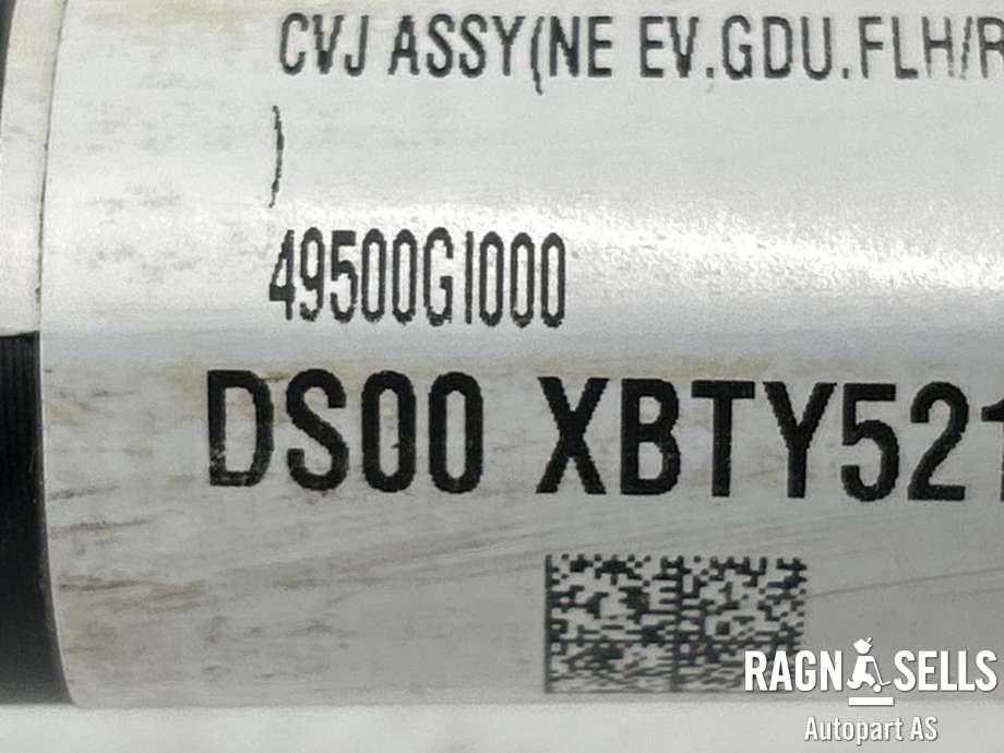 Drivaksel høyre foran, elbil til Hyundai Ioniq 5 2021-->>  (49500GI000|)
