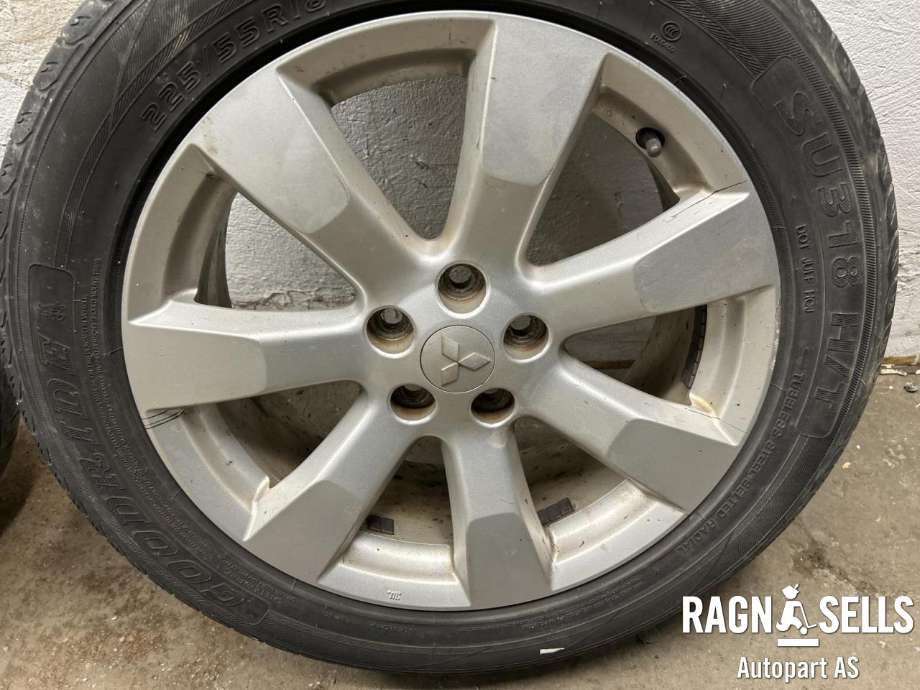 Felgsett aluminium til Mitsubishi Outlander 2010-2012 (Type II, Fase 2)  