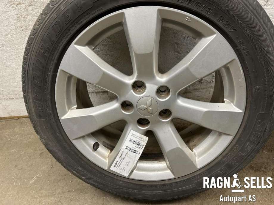 Felgsett aluminium til Mitsubishi Outlander 2010-2012 (Type II, Fase 2)  