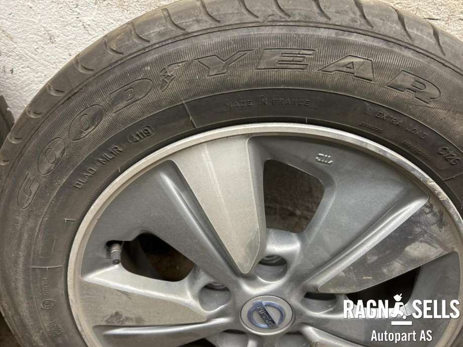Hjulsett aluminium sommer til Nissan E-NV200 2014-->>  (GOODYEAR|)