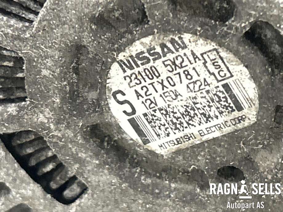 Dynamo diesel til Nissan Navara 2010-2015 (Fase 2) (D40) (D40) (231005X21A|)