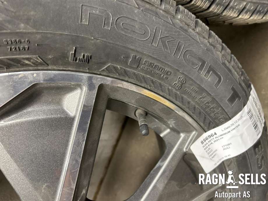 Hjulsett aluminium vinter til Kia EV6 2021-->>  (NOKIAN|CV4000 ADE09|)