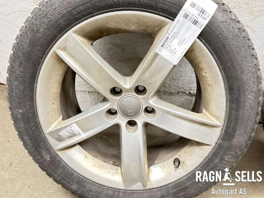 Felgsett aluminium til Audi A5 2007-2016 (Type I)