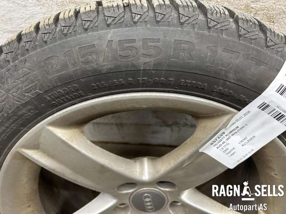 Felgsett aluminium til Audi A5 2007-2016 (Type I)