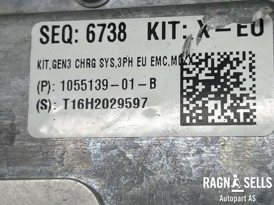 Batterilader (OBC - On Board Charger) til Tesla Model X 2016-->> (1035647-01-B|)