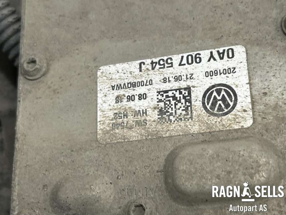 Bakaksel til VW Caddy 2015-2020 (Type III, Fase 3) (2K5 500 051 BE|)