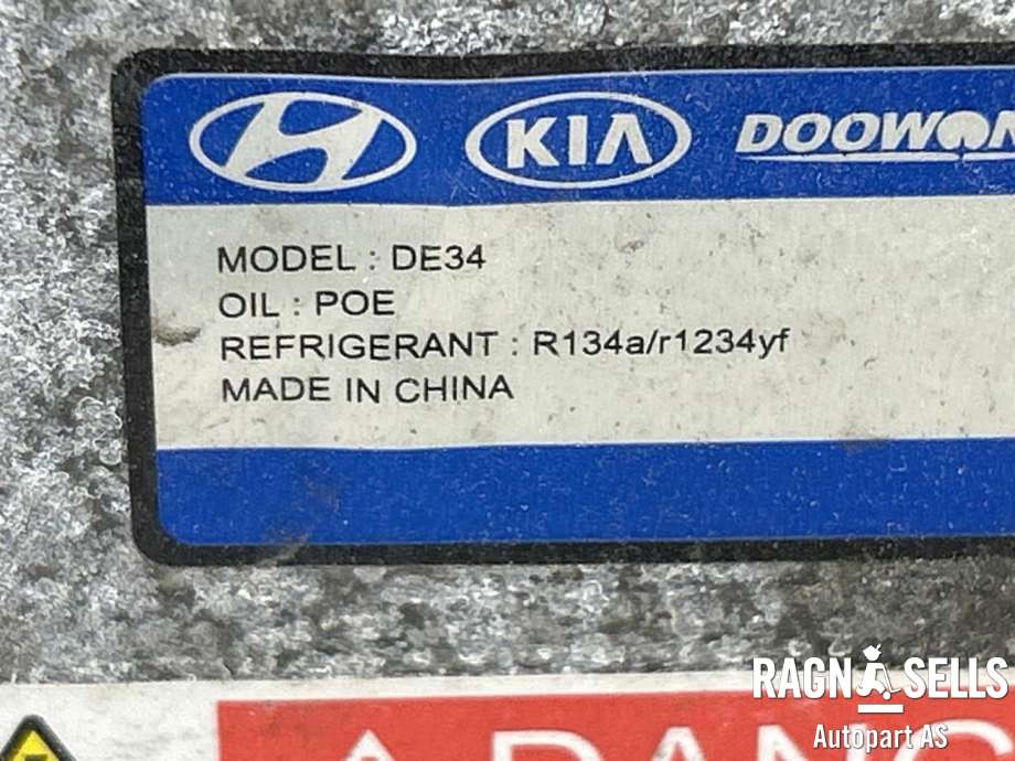 Aircondition kompressor elbil til Kia e-Soul 2019-->> (Type III) (97701J2000|)